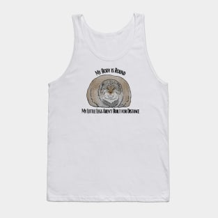 Round Pallas Cat Tank Top